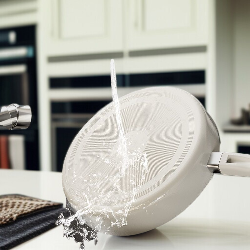 NonStick Fluoride Coated Pan Pan Pan Stable Grip Household Multifunctional NonStick