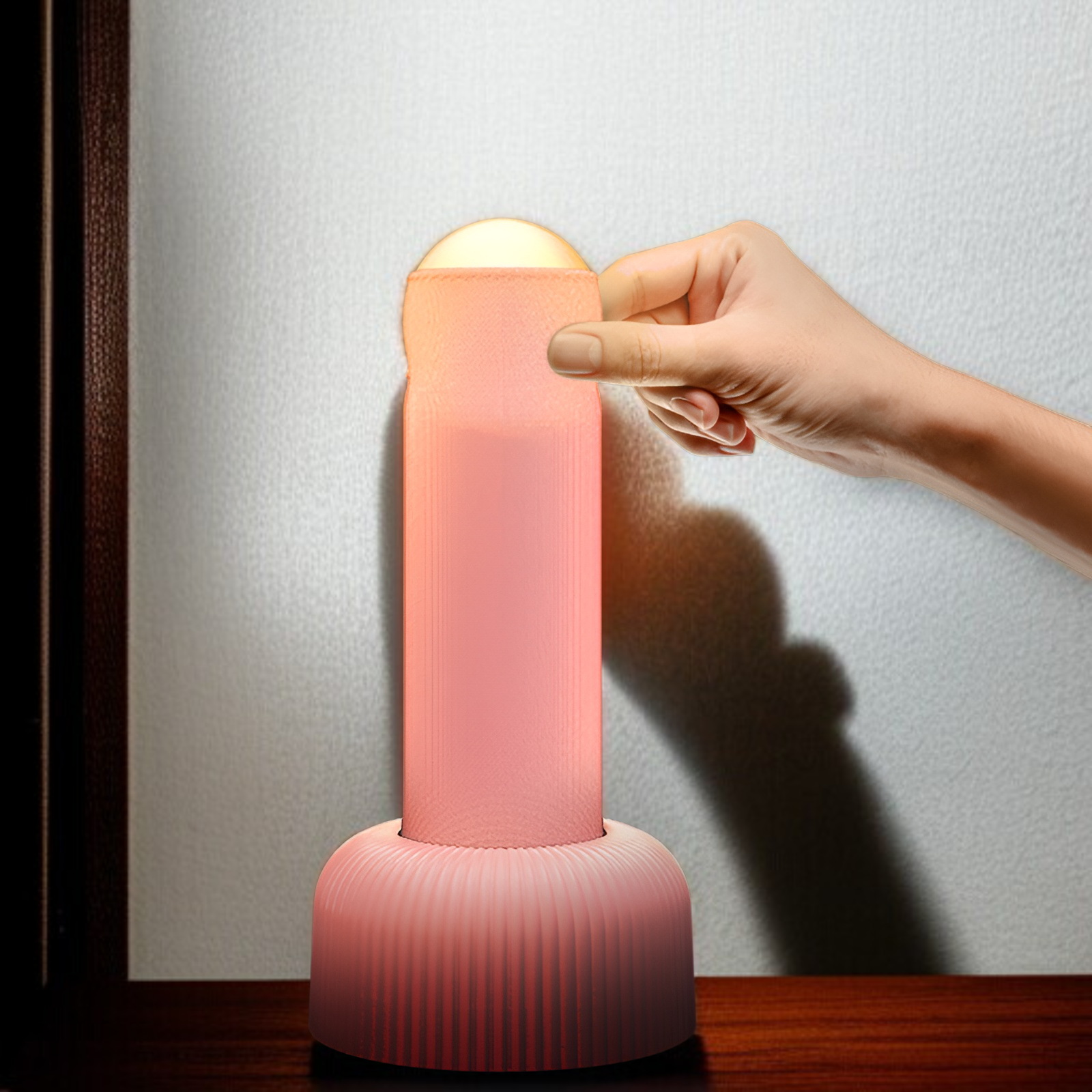 充電式ハンドプルナイトライト寝室ベッドサイド睡眠ライト雰囲気ライトデスクトップ面白いクリエイティブ誕生日プレゼント
