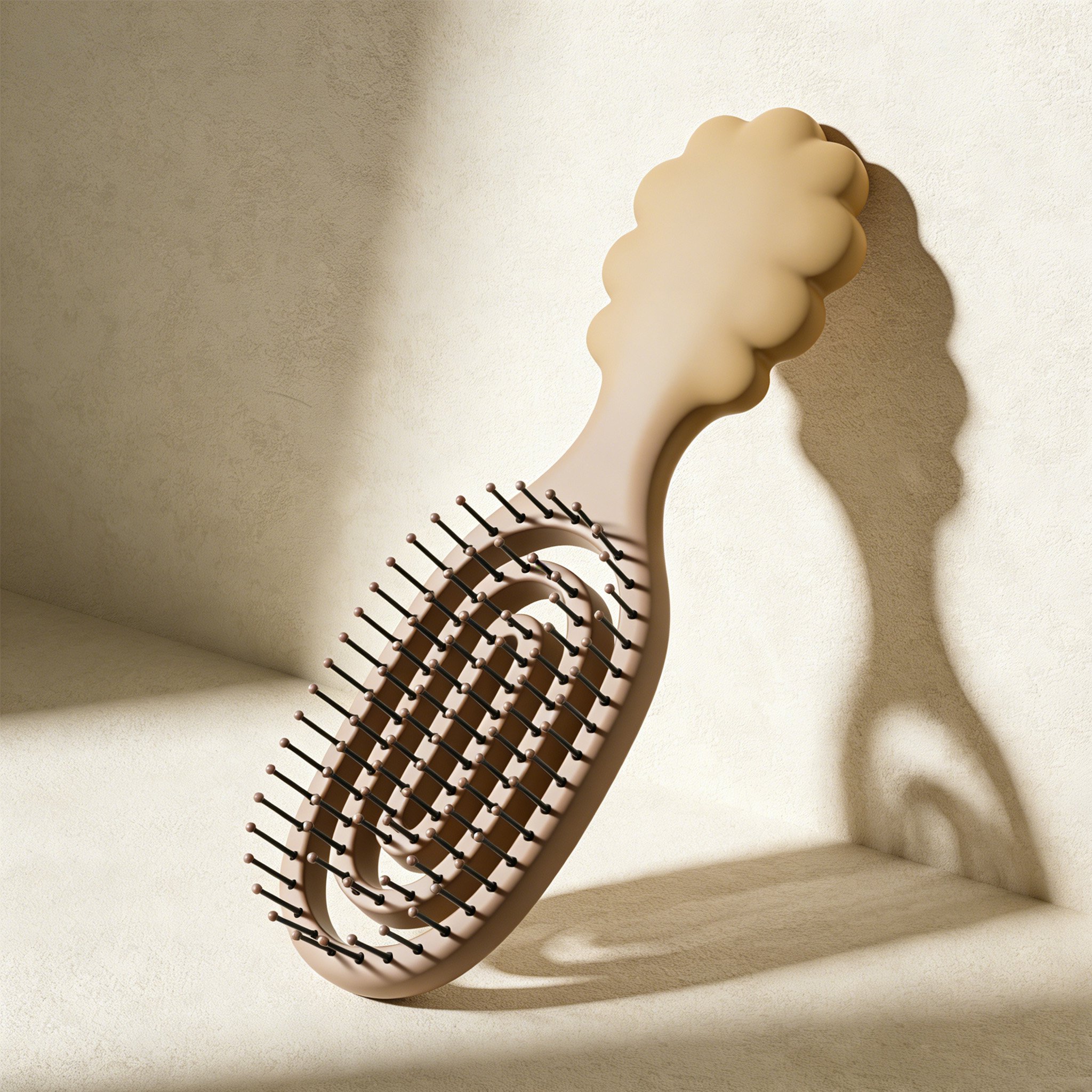 Fejbőr masszázs fésű, 3 darabos szett