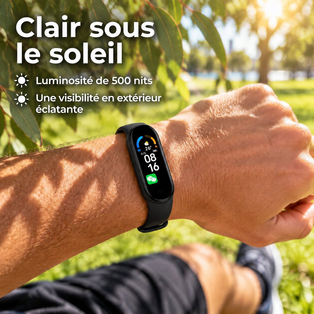 Bracelet de santé multifonction Bluetooth