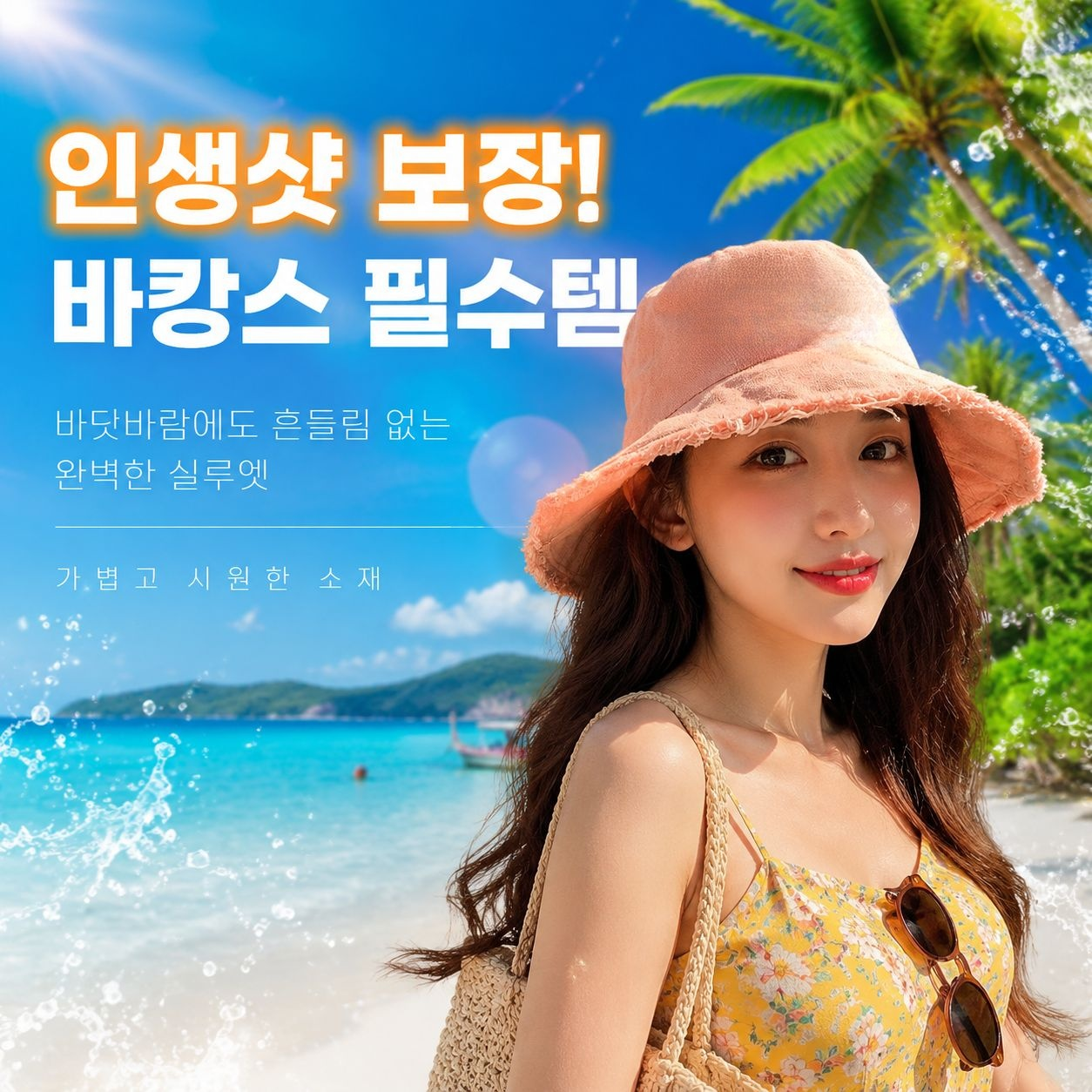 패셔너블한 한국풍 여성용 봄여름 UV차단 모자