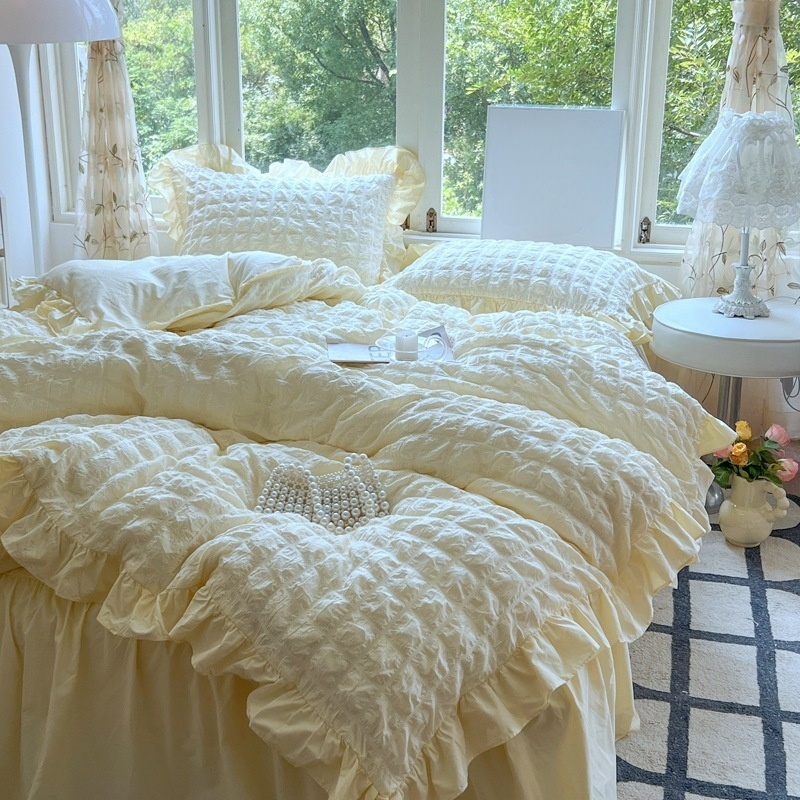 ชุดผ้าปูที่นอนสีพื้น 4 ชิ้น