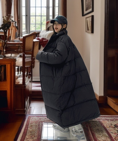 두꺼운 롱패딩