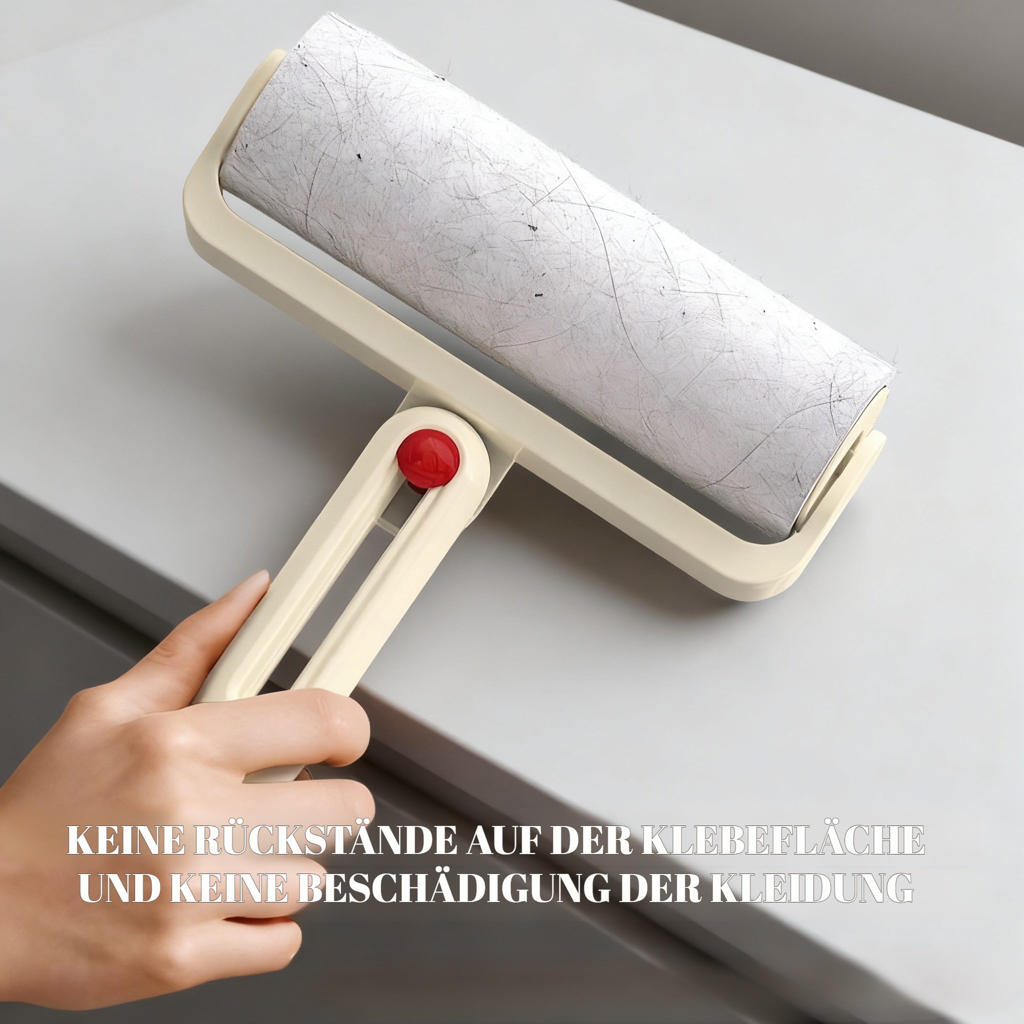 Zusammenklappbarer Fusselroller für Kleidung 