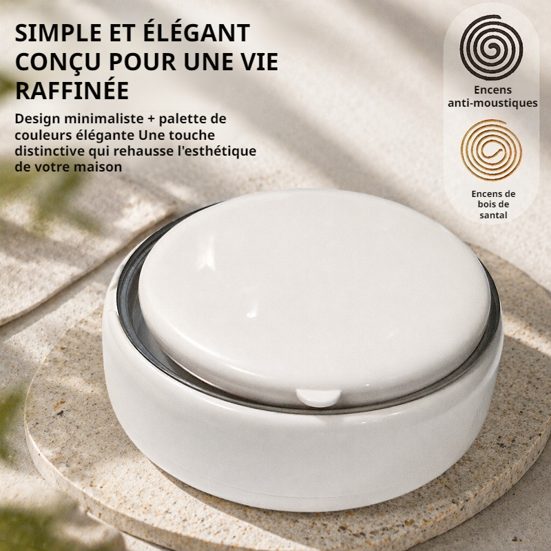 Design élégant de la boîte à spirale anti-moustique