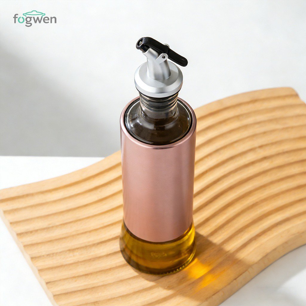 不鏽鋼玻璃油醋分瓶（3個）