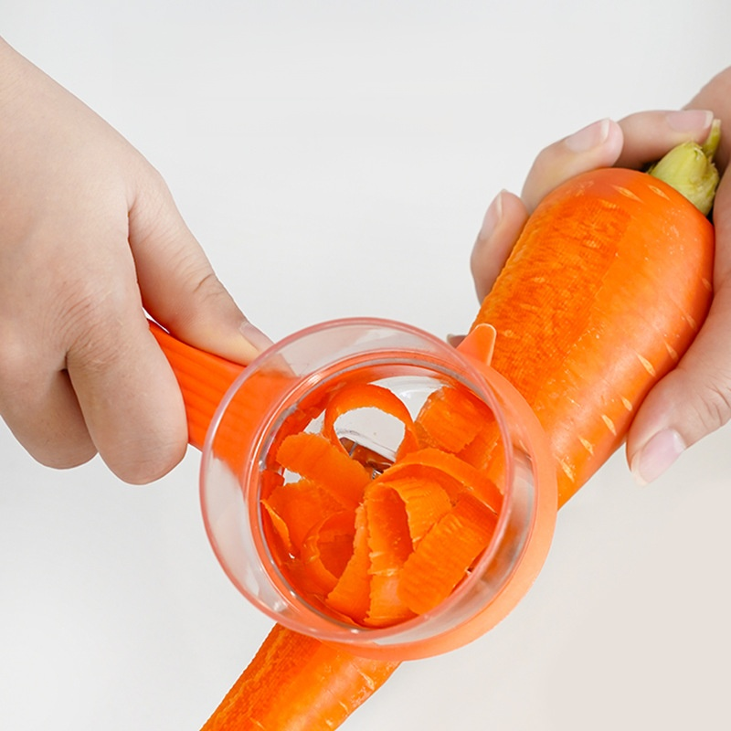 Hanging box household peeling tool