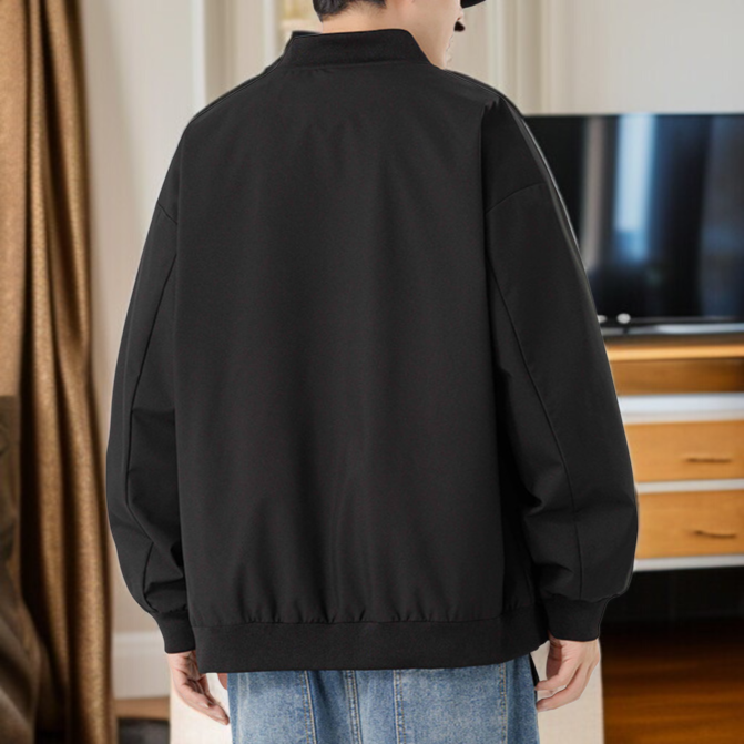 학생용 삼방 야구복 상의 착용 모습