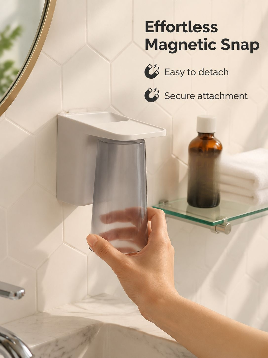 Multi-functional Magnetic Storage Rack Set