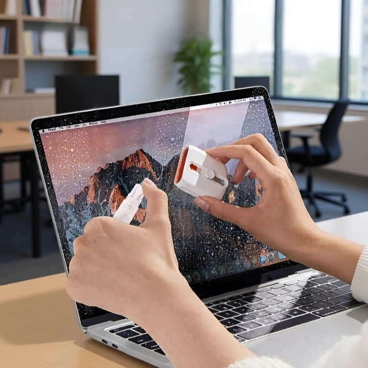 다기능 이어폰 컴퓨터 키보드 카메라 청소 펜 세트