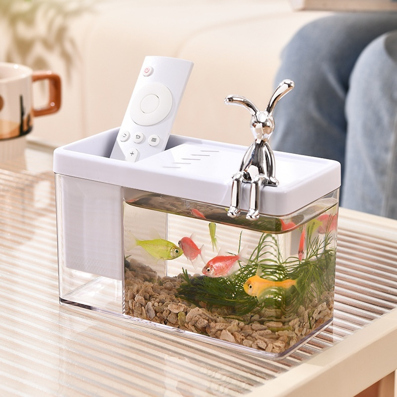 ระบบนิเวศของสัตว์ครึ่งบกครึ่งน้ำ ตู้ปลาขนาดเล็ก