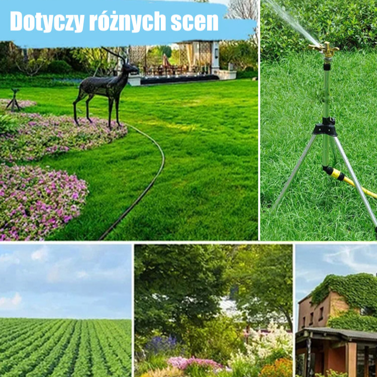 Regulowany zraszacz ogrodowy
