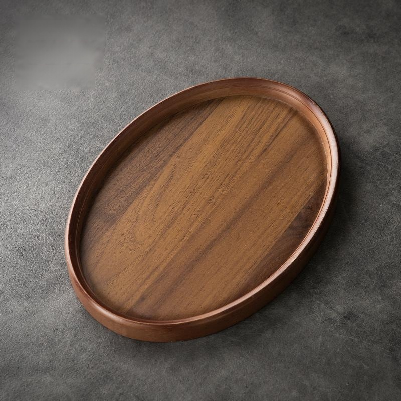 Bandeja de bambú para servir té