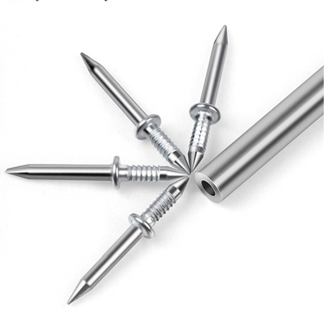 No-mark Horn-shaped Wall Pins for Walls and Baseboards