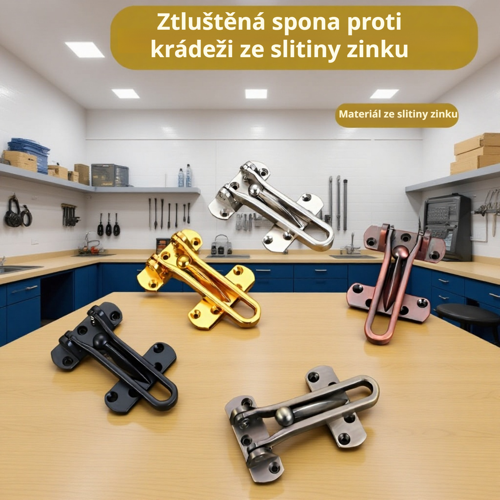  Bezpečnostní zámek na dveře hotelového pokoje