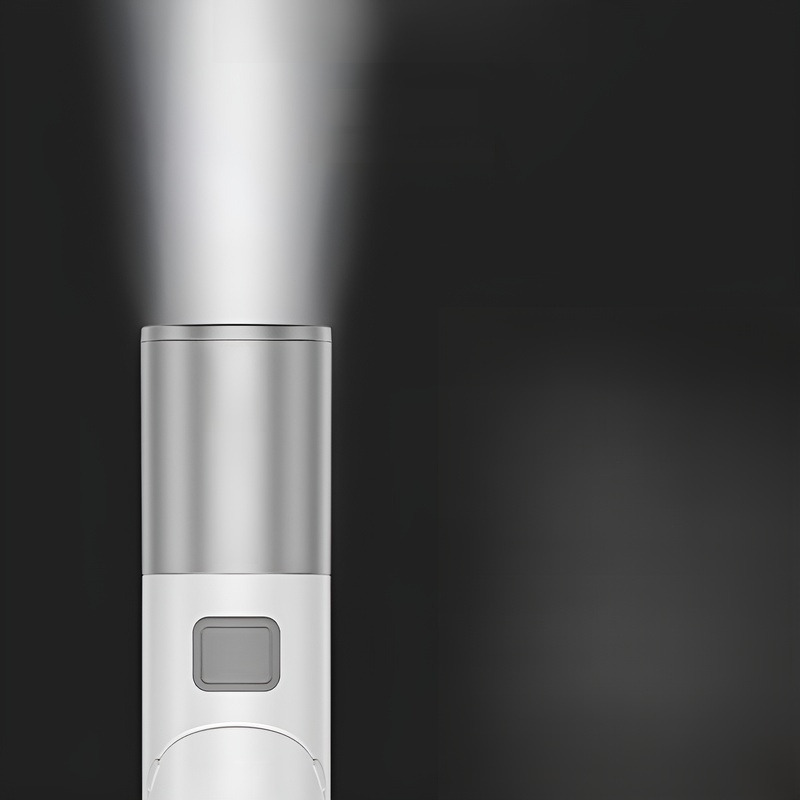 Lampe de table multifonction pliable à lumière douce et zoom, lampe torche