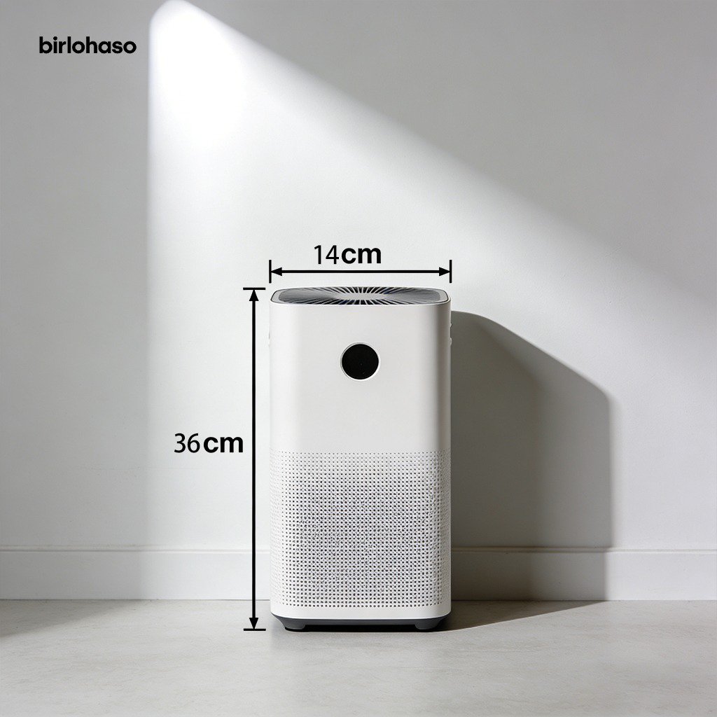 Quiet bedroom humidifier on nightstand