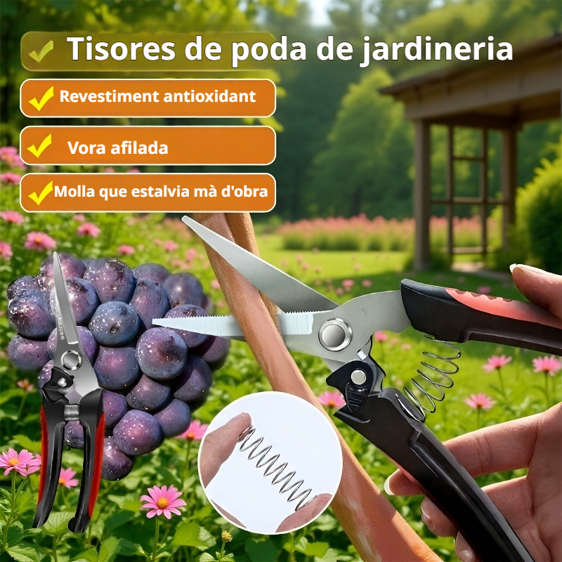  Tijera de jardinería de fàcil ús