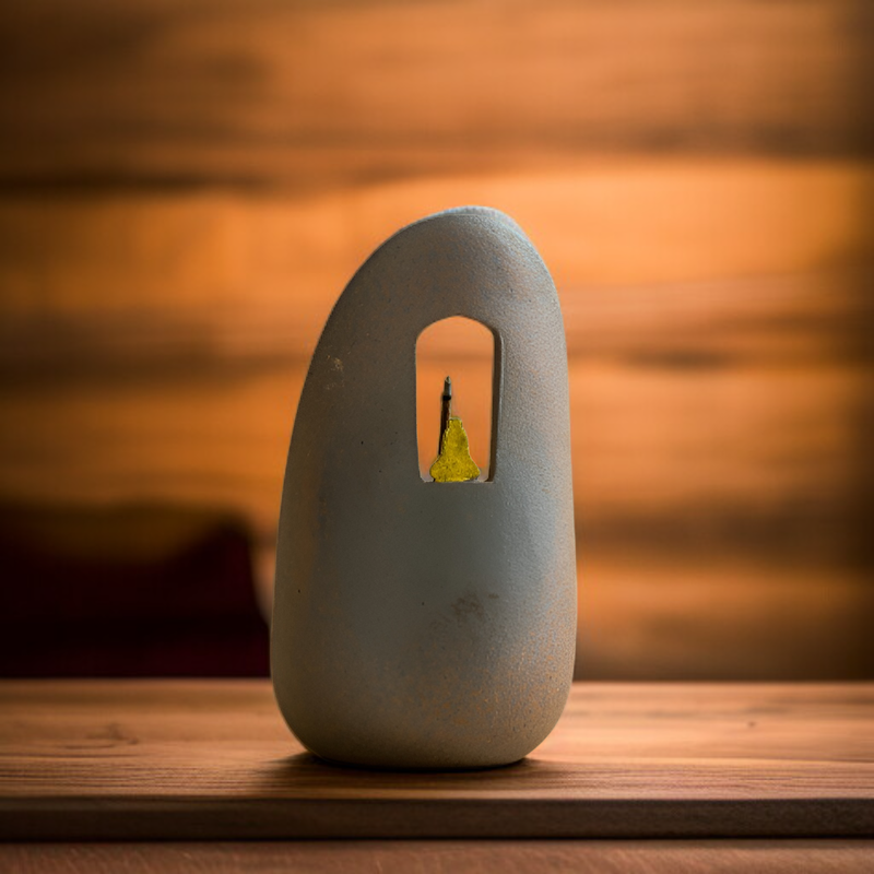 手作りの敦煌の無形香炉、陶器の香立て、禅茶道の白檀香炉、仏壇と香炉、仏教の室内装飾品