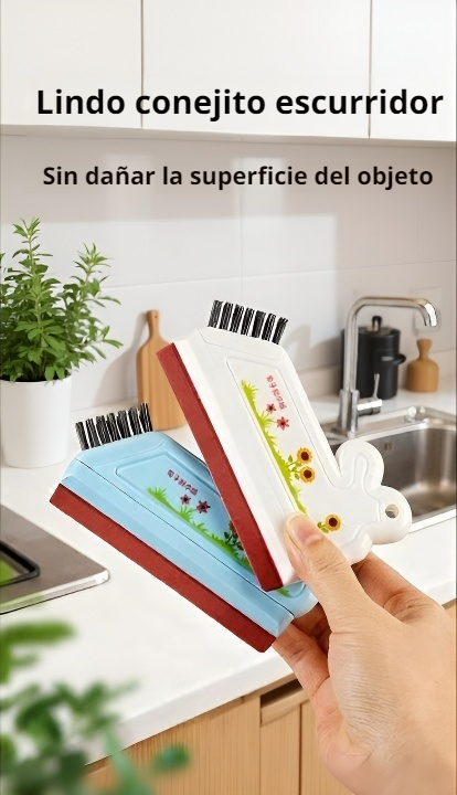 Herramienta de limpieza multifuncional para baño