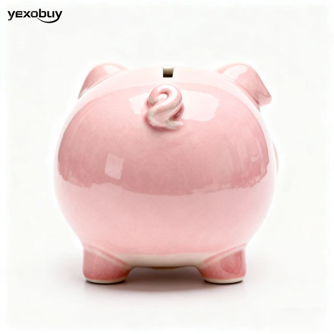 도자기 돼지 모양 저금통 (6개)