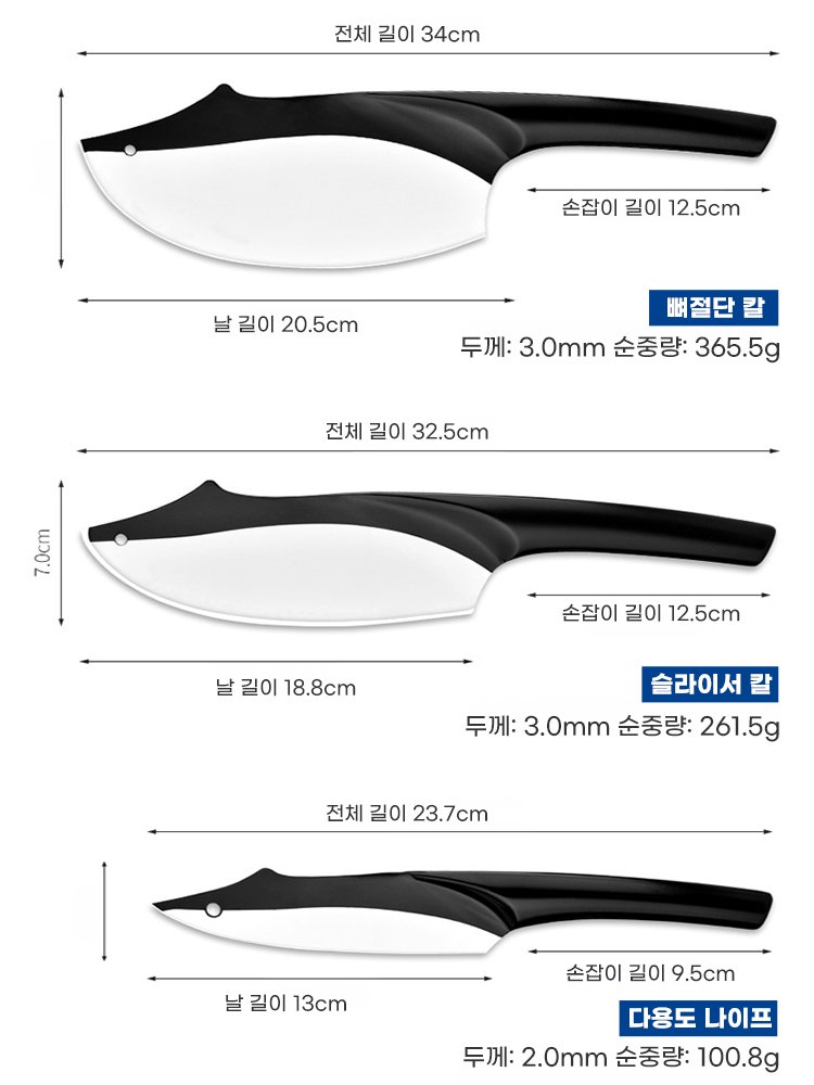 【10만 한국 가정이 강력 추천합니다】출시 3일 만에 10만 자루 판매된 명품 주방용 칼! 독일 수입, 평생 다른 칼은 필요 없는 일생일대의 선택!