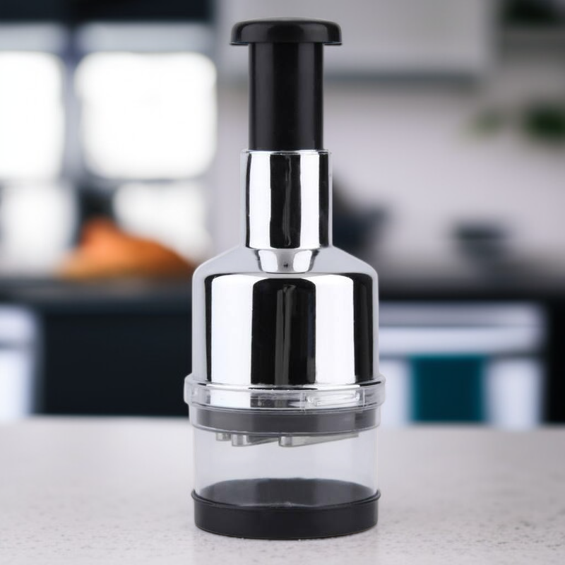 Picadora apta para diferentes ingredientes como cebolla y chile