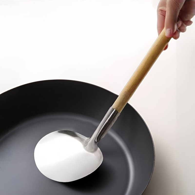 ไม้พายสแตนเลสสำหรับทำครัว ทนความร้อนสูง