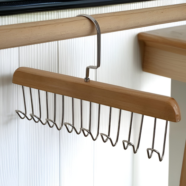 Dorm-use Wooden Multi-purpose Underwear Organizer