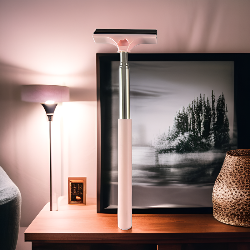 차량 후방 거울 및 창문 청소용 텔레스코픽 와이퍼 브러시