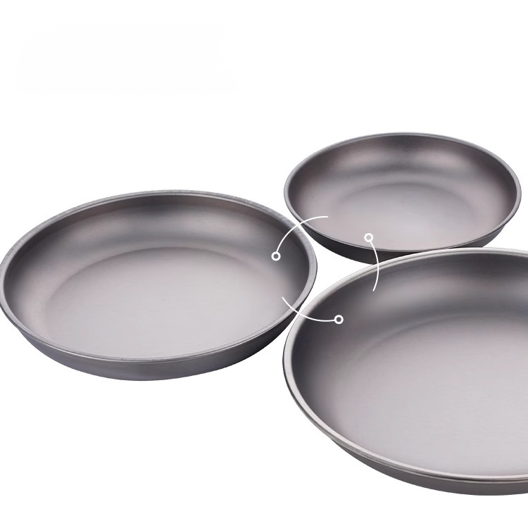 Plato de vajilla multiusos para camping