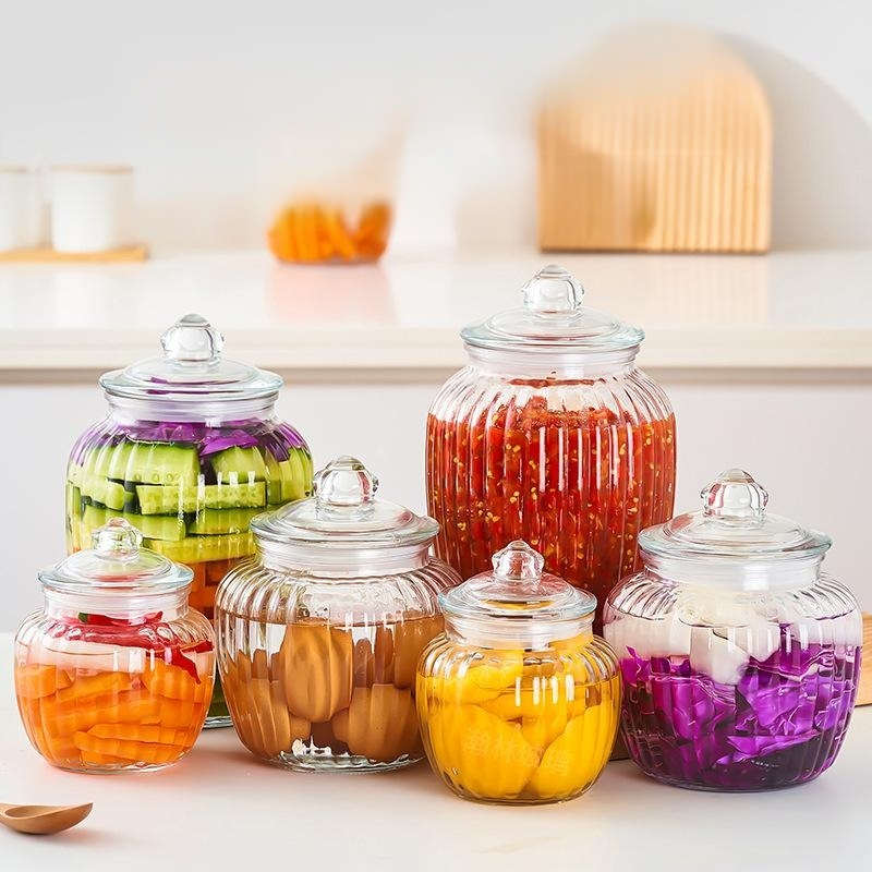 家庭用ガラス製ピクルス瓶