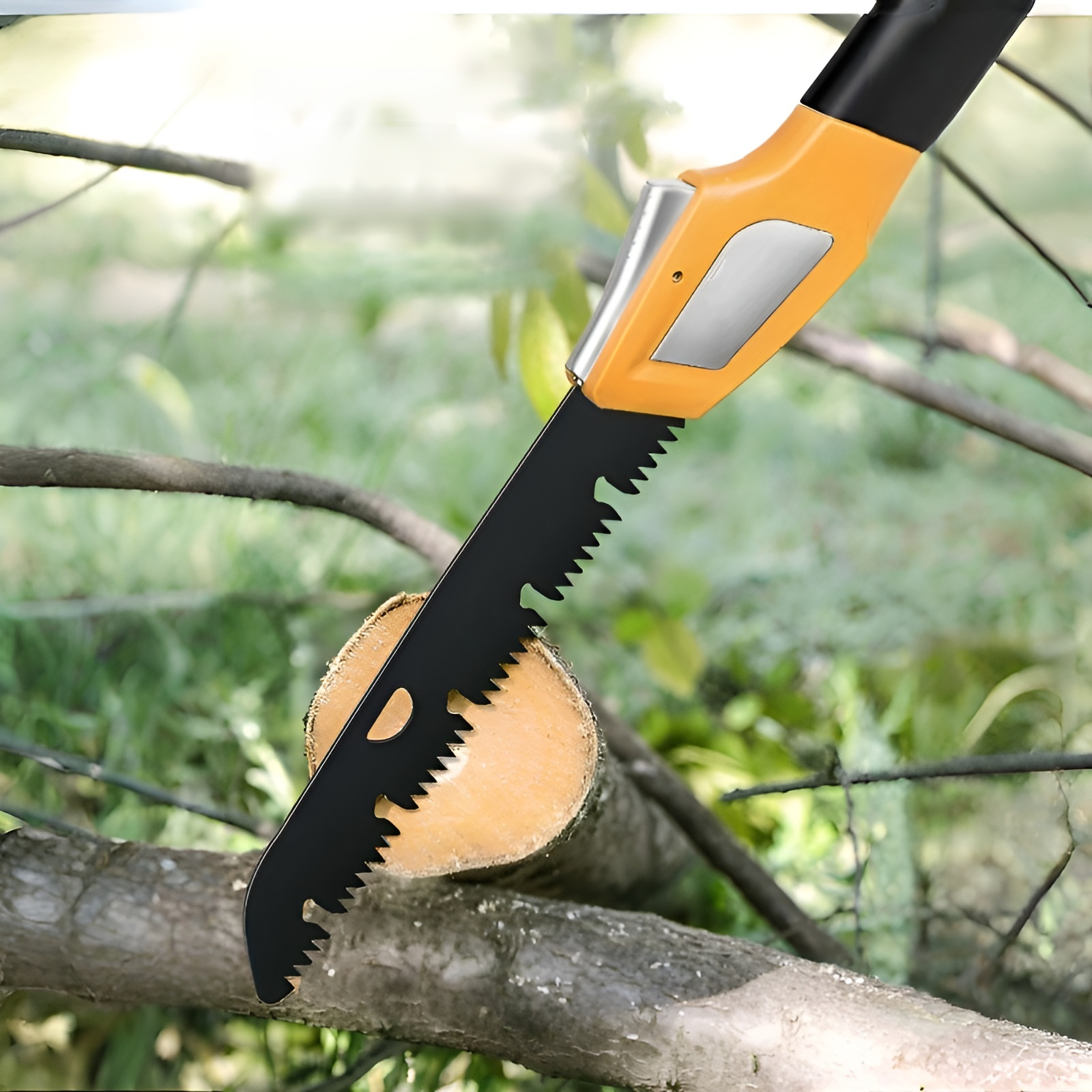 Kleine Hand-Holzsäge, geeignet für Gartenarbeit und Holzschnitt