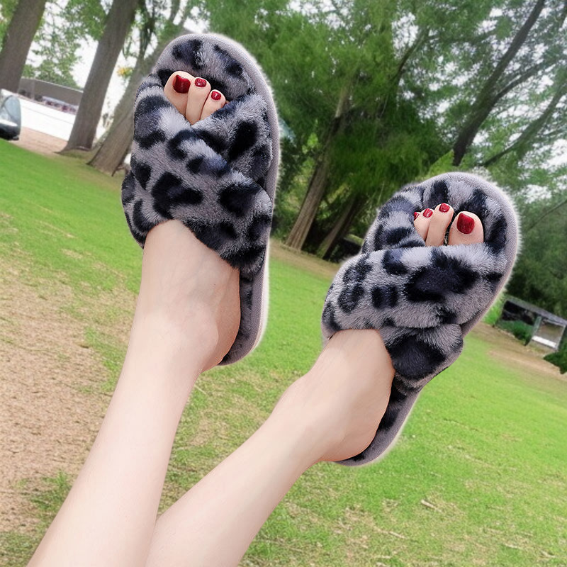 女性秋冬家滑り止めスリッパ床毛可底版スリッパ快適底版滑り止め床スリッパ