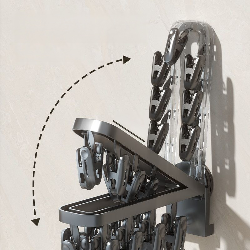 Tendedero de ventosa para ventana de balcón