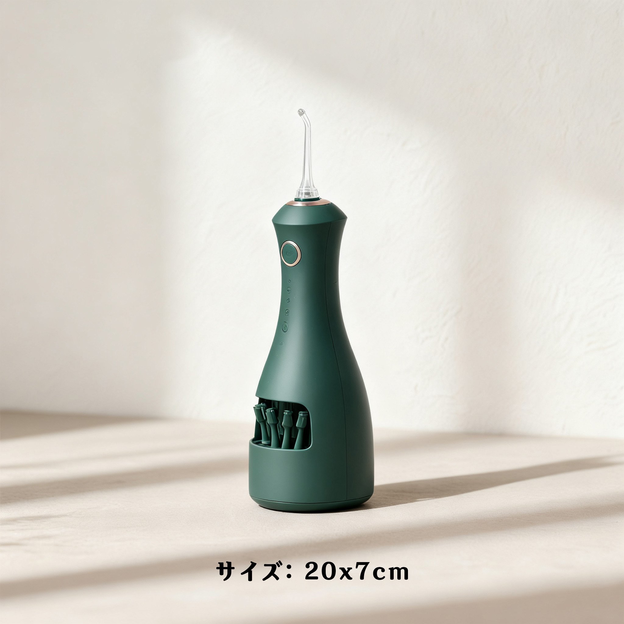 持ち運びに便利な歯間クリーナーのサイズ感