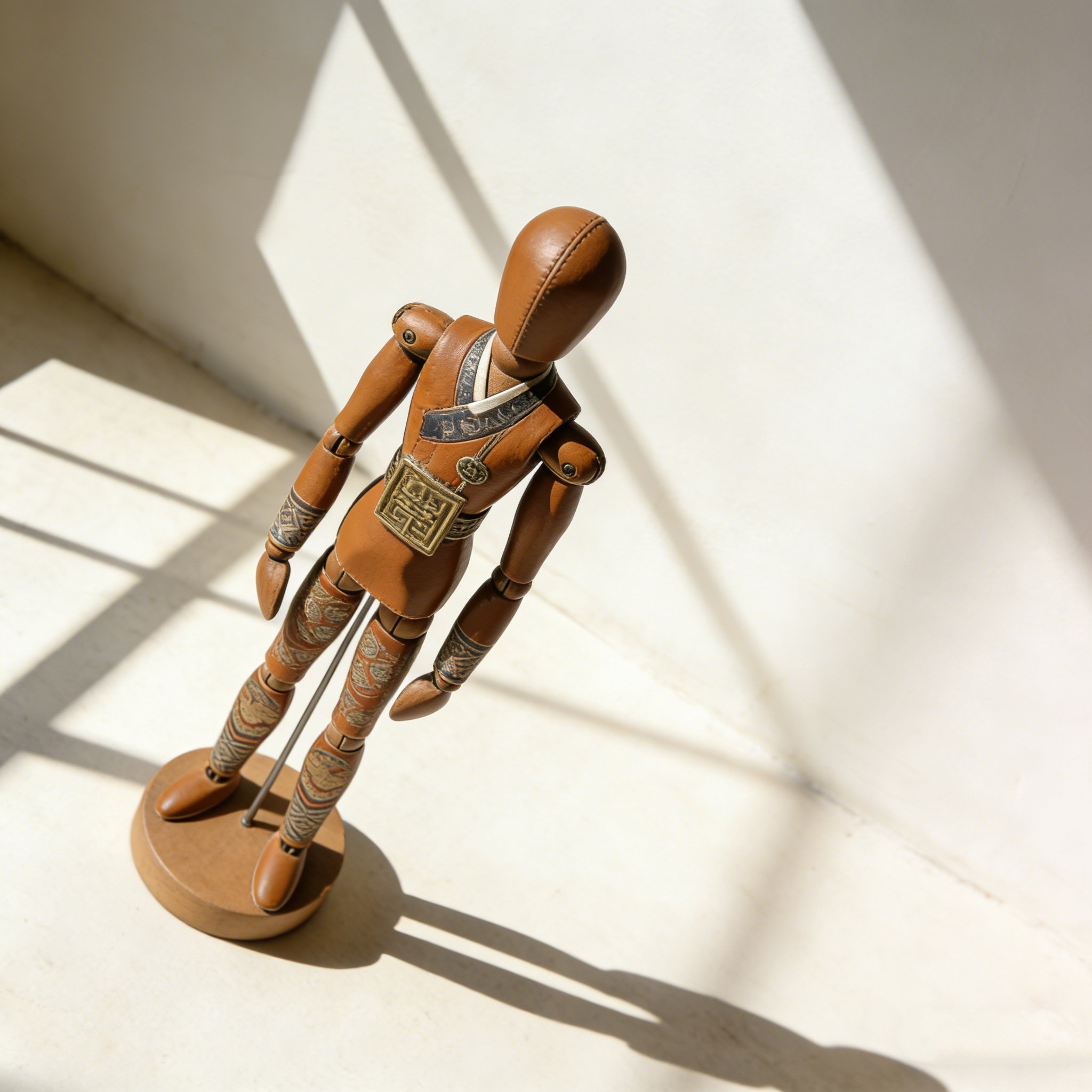 전통 마리오네트 오브제