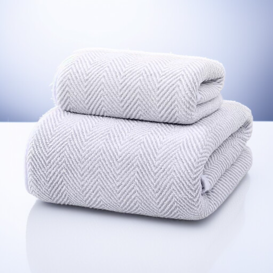 Weiches, saugfähiges und verdicktes Gesichtshandtuch