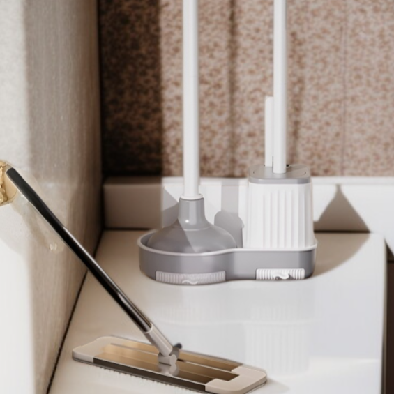 Disposable Toilet Brush with Powerful Sterilization and Stain Removal