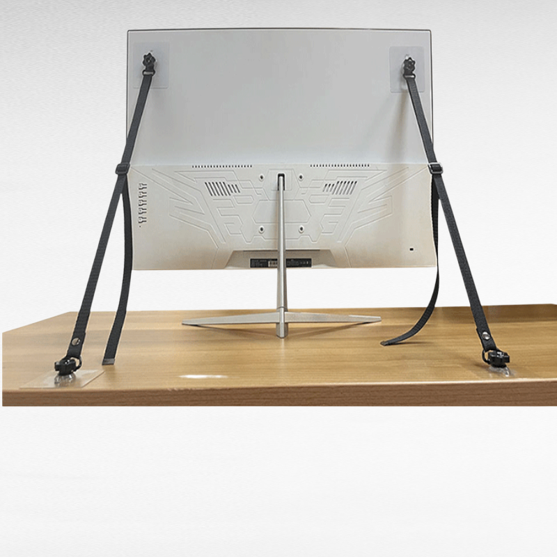 Verstellbarer TV-Sicherheitsgurt, geeignet für Fernsehtisch oder Schreibtisch, Anti-Kipp Möbelanker