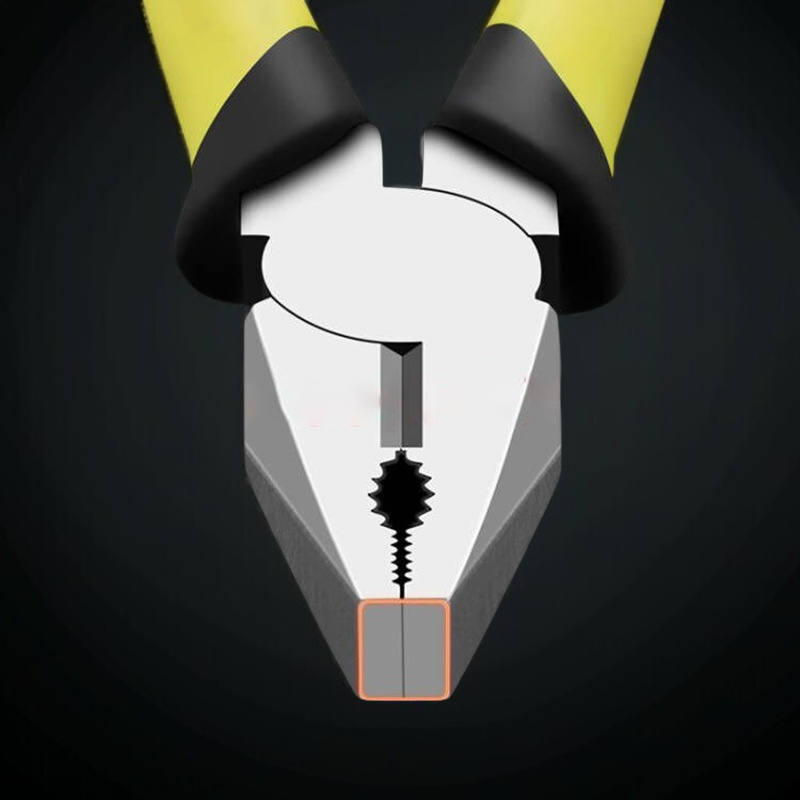 Laborsaving steel wire pliers industrial grade diagonal electrician pliers