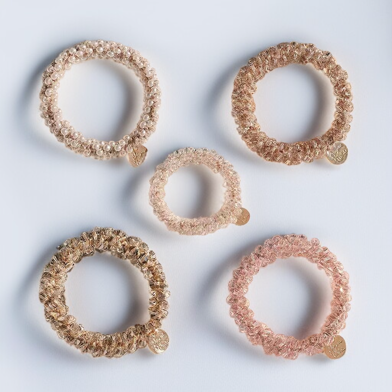 高質感簡約髮圈細節近拍