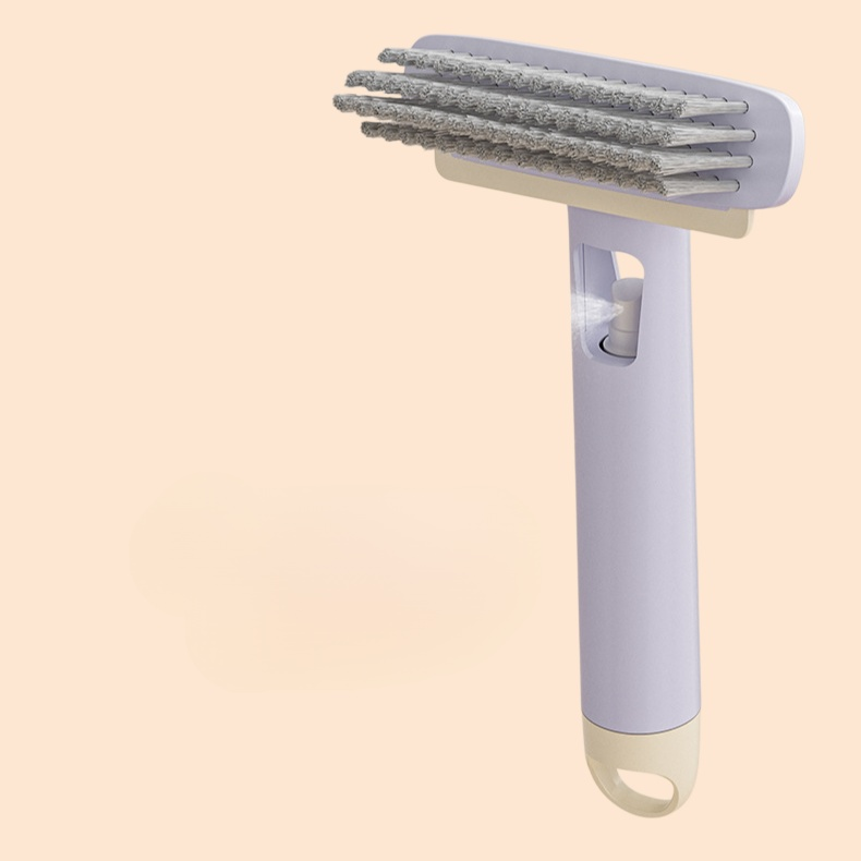 Three-in-One Rotatable Gap Cleaning Brush with Refillable Liquid