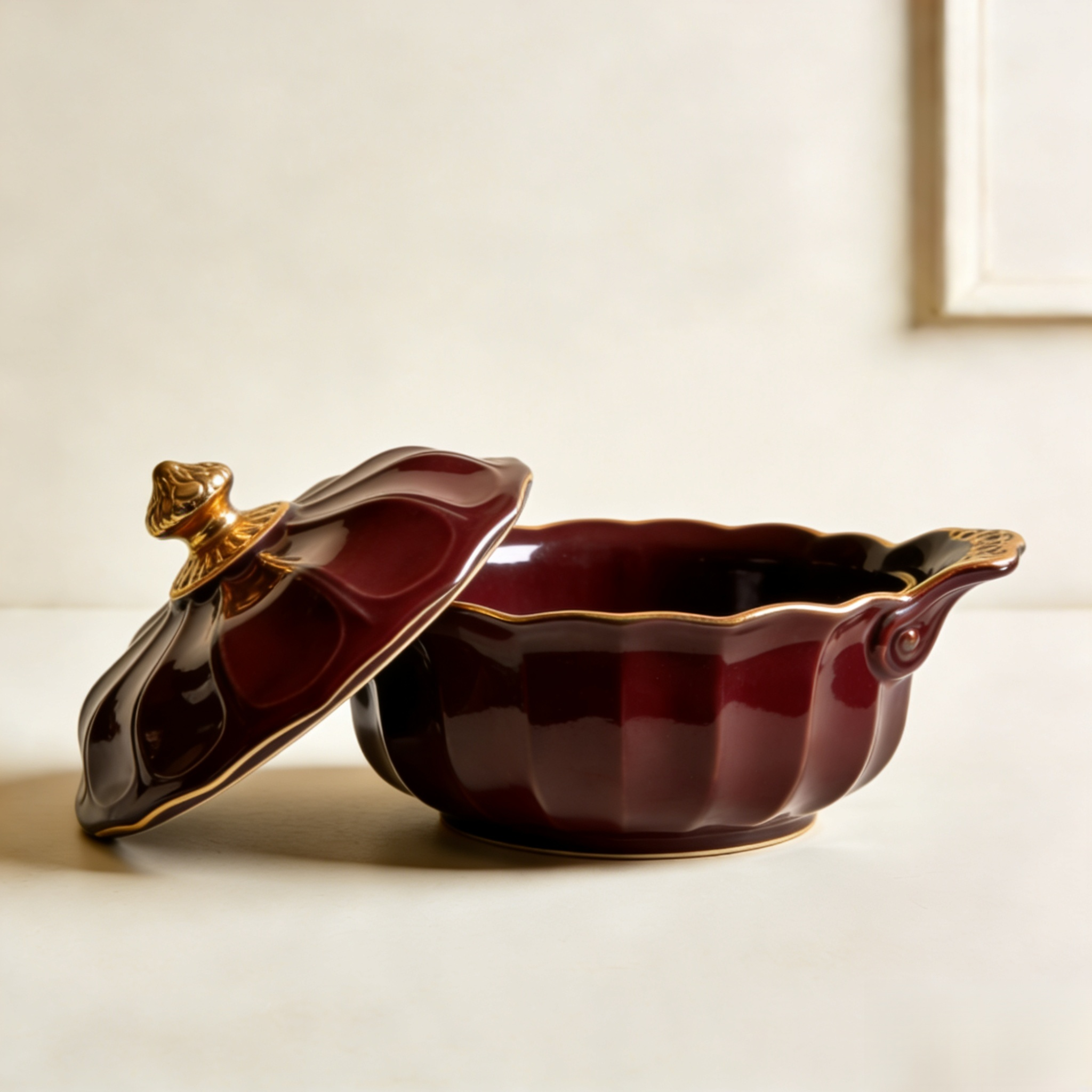 หม้ออีนาเมลเซรามิกทนความร้อน