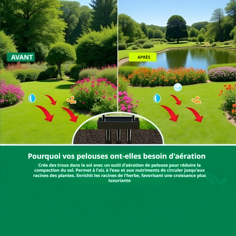 accessoire de jardin ergonomique pour sol