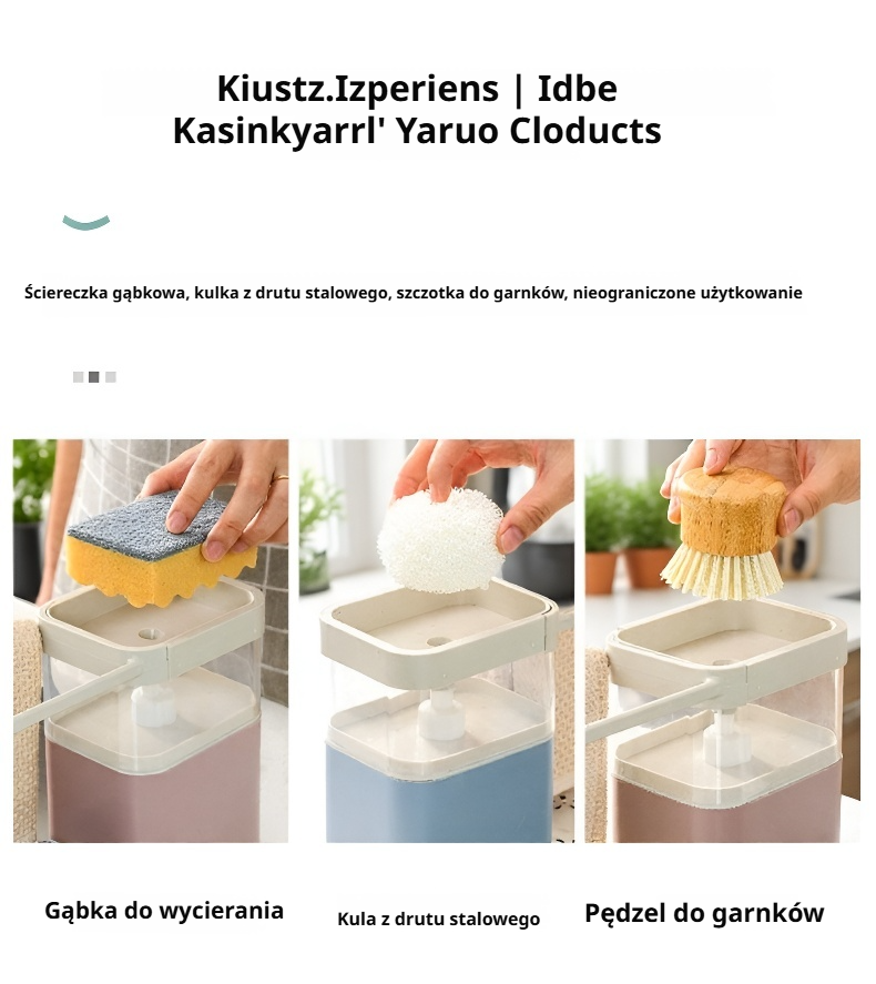 Praktyczny organizer na kosmetyki i detergenty