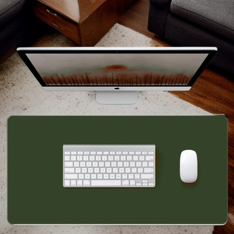 컴퓨터 책상 방수 단색 무늬 마우스패드