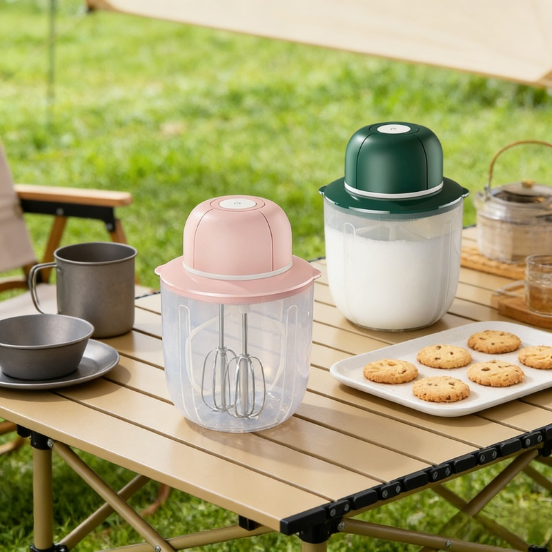 Multifunctional Cordless Milk Frother Portable Mixer for Soy Milk and Cake Baking