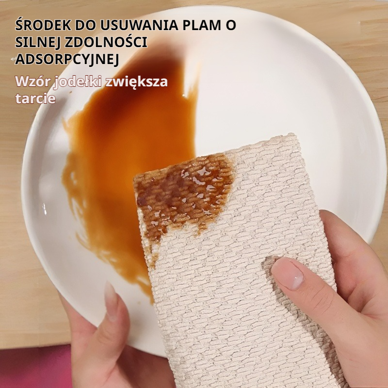 Ściereczka odporna na zarysowania, przenośna, czysta po jednym spłukaniu