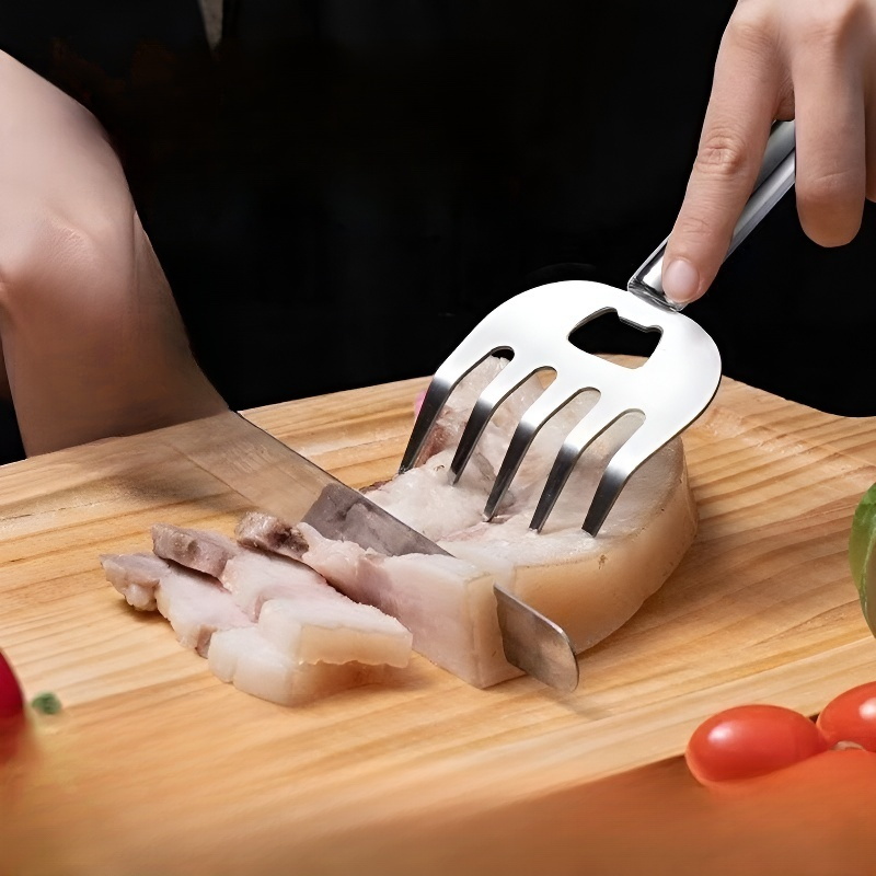 Bandeja de acero inoxidable para carne picada